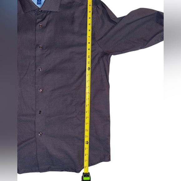 Egara Button Down Shirt Long Sleeve Cotton Slim Fit Non Iron Size XL - Picture 4 of 7